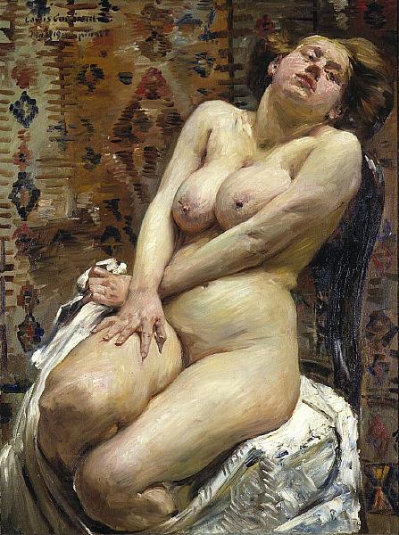 Lovis Corinth Nana, Female Nude China oil painting art